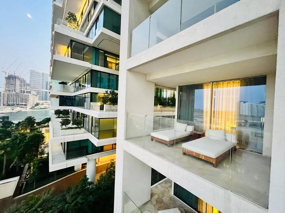 דירה דובאי Five Palm Jumeirah - 2 Bedrooms & Maid Room In A Splendid Resort - Modernlux איחוד האמירויות הערביות